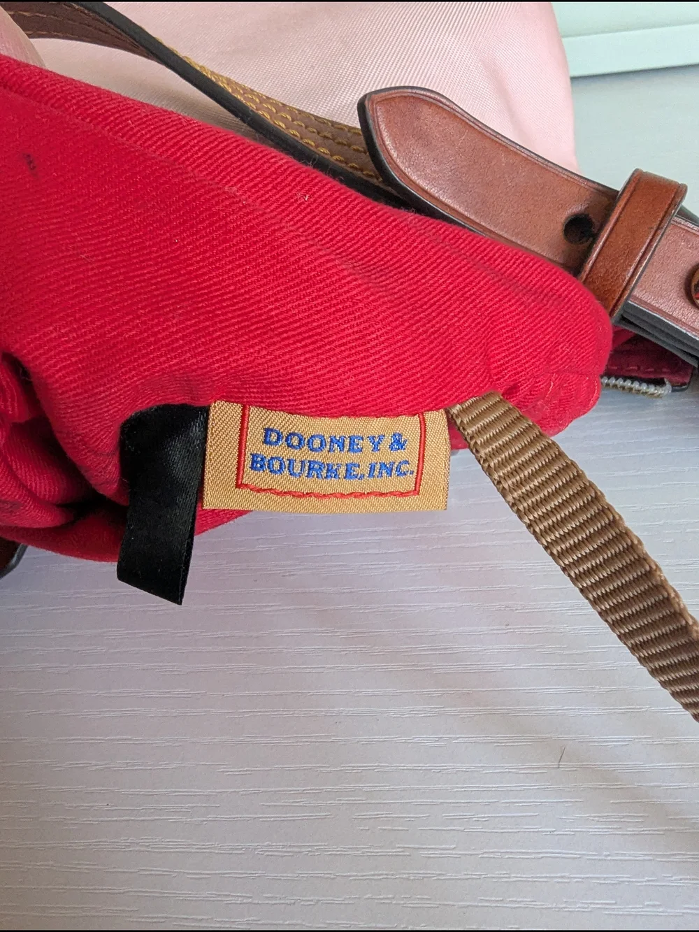 Dooney & Bourke Pink Shoulder Hobo Bag